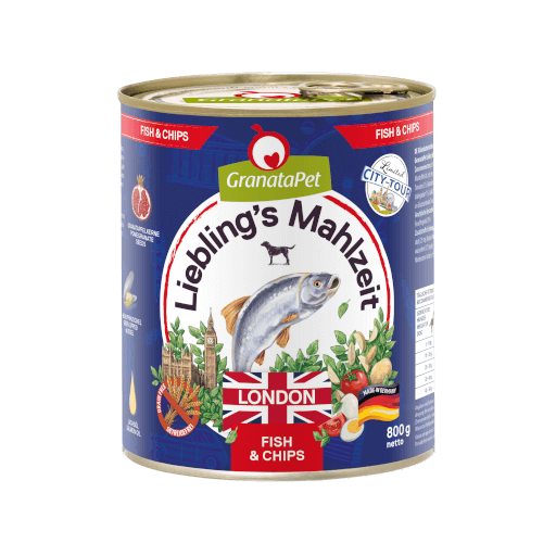 GranataPet Hund - Nassfutter Liebling´s Mahlzeit City Tour - London 800 g - Hauptbild